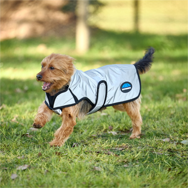 2025 Weatherbeeta Chaqueta Para Perro Reflectante Y Resistente Al Agua Comfitec 1029047 - Silver